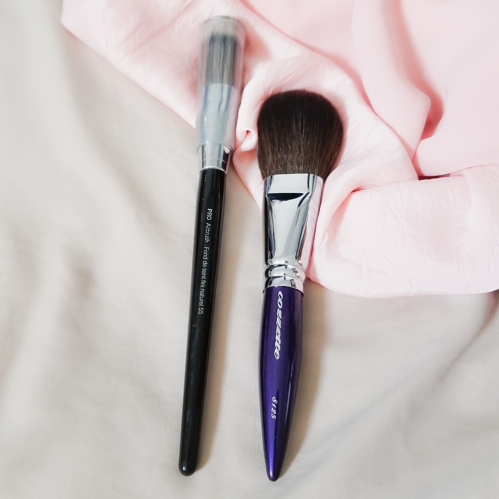 Cozzette Brushes S125 Oval Powder purple series